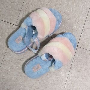 Ugg Pride Disco Stripe Slide Sandal